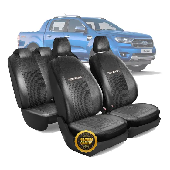 Funda Asiento Cuero Eco Espuma Ford Ranger 2005 - 2025