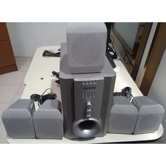 Teatro En Casa Proton Cinco Cornetas Mas Subwoofer