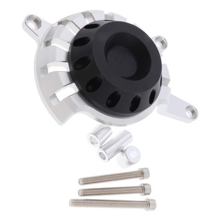 Juego Protector Motor De La Motocicleta Protectora Plata Juego Protector Motor De La Motocicleta Protectora Plata