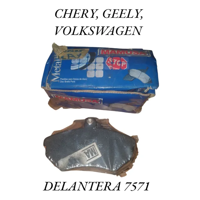 Pastilla De Freno Chery Tiggo, Geely Ck1.5 Delantera 7571