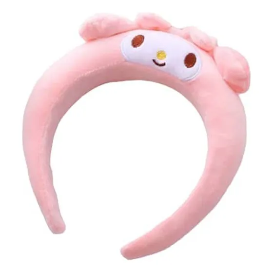 Tiara Vincha De Felpa Cinnamaroll Rosa Para Niña