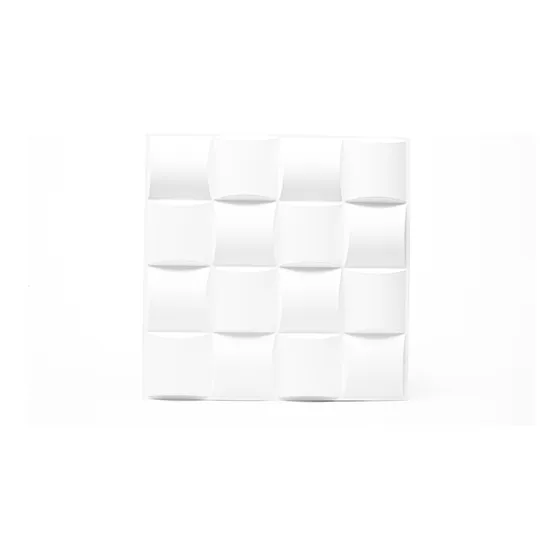 Placa Panel Pvc 3d Pared 50x50