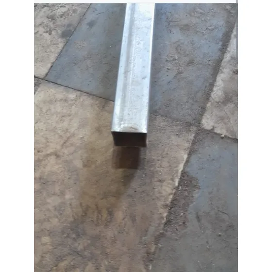 Caños De Hierro Fino 3cm Y Medio X3cm Y Medio X 270cm Largo 
