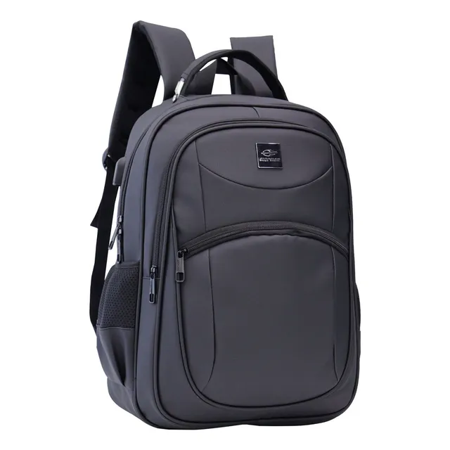 Mochila Mormaii  P/ Notebook Laptop Calidad Superior Con Usb Negro Liso
