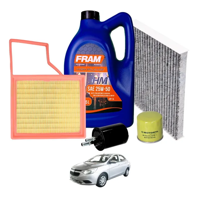 Kit De Filtros Y Aceite Aveo Nueva Generacion (2018-2022)