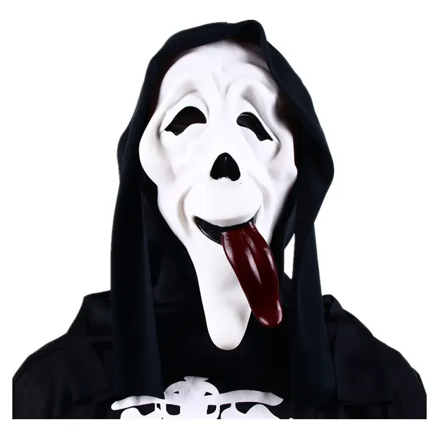Máscara De Terror Halloween Ghostface Scream Killer Cosplayb