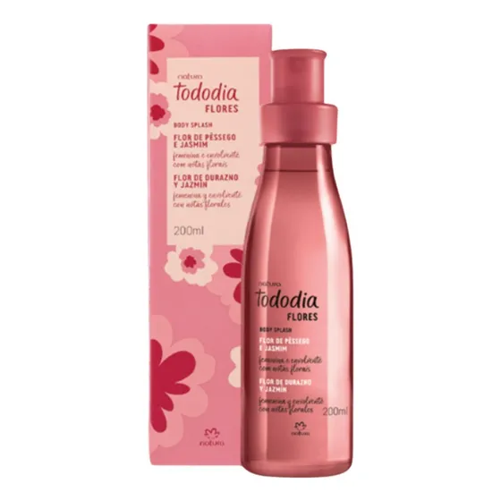 Tododia Body Splash Flor De Durazno Y Jazmín De Natura