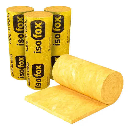 3 Rollos Lana De Vidrio 80mm X 12m2 Alta Densidad