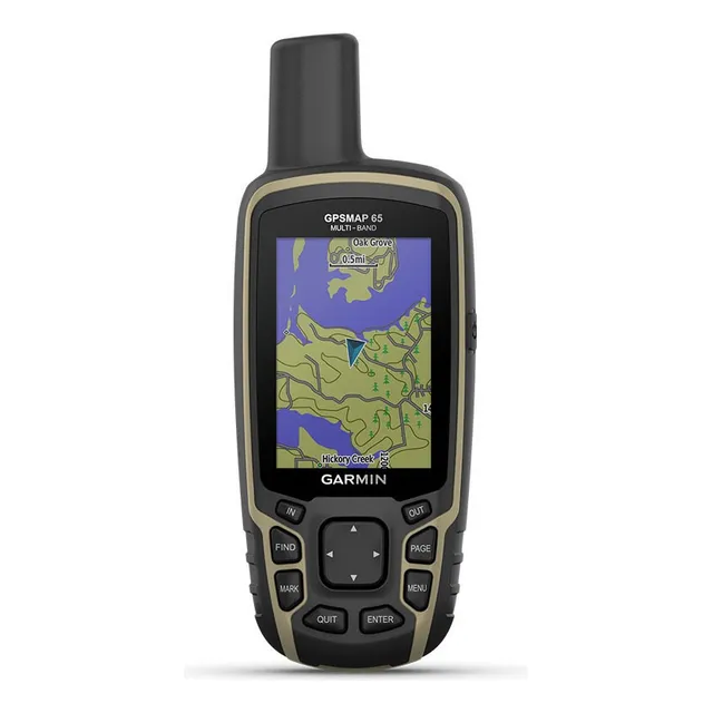 Gps Map 65 Garmin Portatil Senderismo Multibanda Gnss Color Gris Oscuro