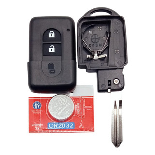 Carcasa Llave Control Nissan Micra 2004 2005 2006 2007 +pila Carcasa Llave Control Nissan Micra 2004 2005 2006 2007 +pila