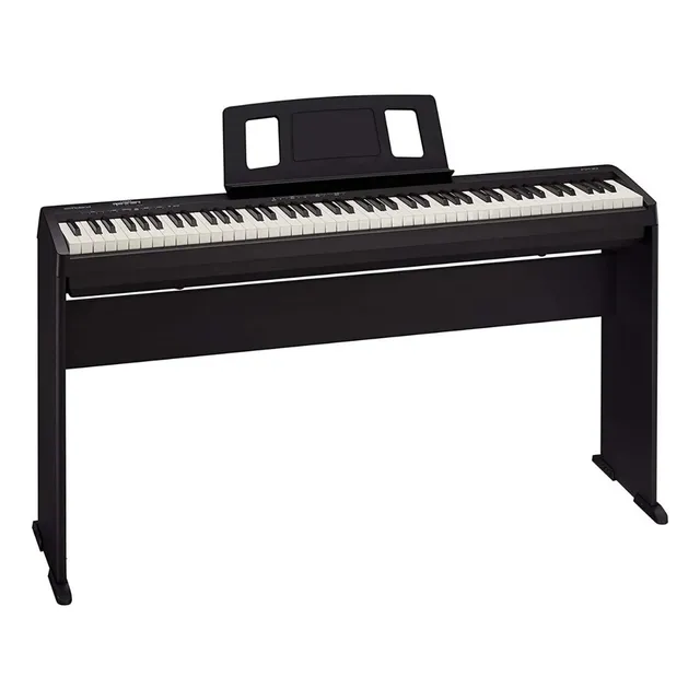 Roland Fp-10 Piano Digital Con Base Kscfp10-bk Negra Color Negro