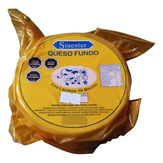 Queso Staester Bolo Mantecoso 1kg Envasado Chile