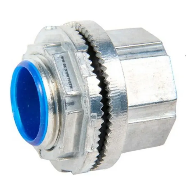 (pack 10) Conector Terminal Hub 32mm Galvanizado