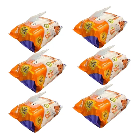 Toalhas Umedecidas Lenços Atacado  840 Unidades Barato Kit