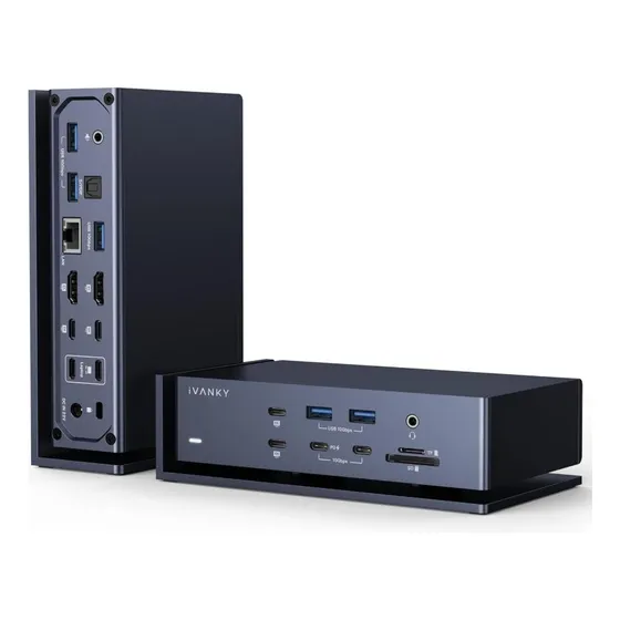 Ivanky Fusion Dock Max 1 Macbook 4 Pantallas 6k Hub Mac