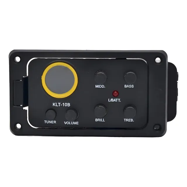 Captador Pré Amplificador Ktl-10b Violão Pre Equalizador