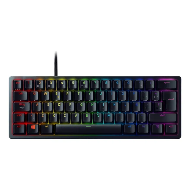 Teclado Gamer 60% Optico Mecanico Razer Huntsman Mini Clicky