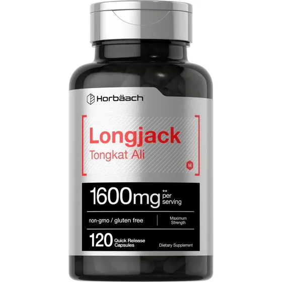 Horbaach Longjack Tong Kat Ali 1600mg X120 Max Potencia! Usa