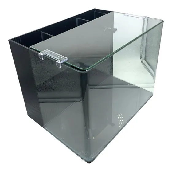 Ocean Tech Nano Aquario 77l Curvo Lapidado C/ Sump C/ Tampa
