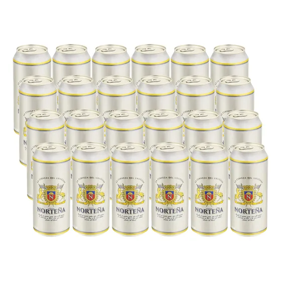 Cerveza Norteña 473 Ml X 24 Un