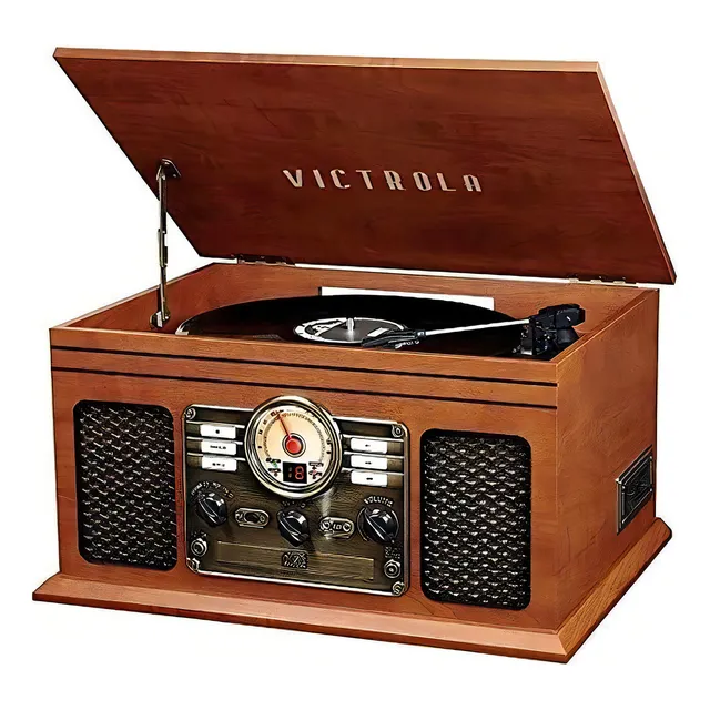 Victrola Nostalgic 6 En 1 Reproductor De Grabacion Bluetooth