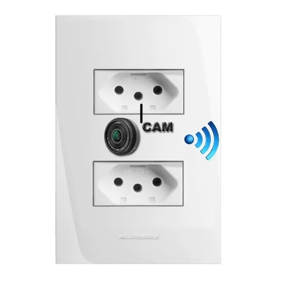 V2.0 Tomadas Ip Câmera Espia Micro Camera Espiã Mini