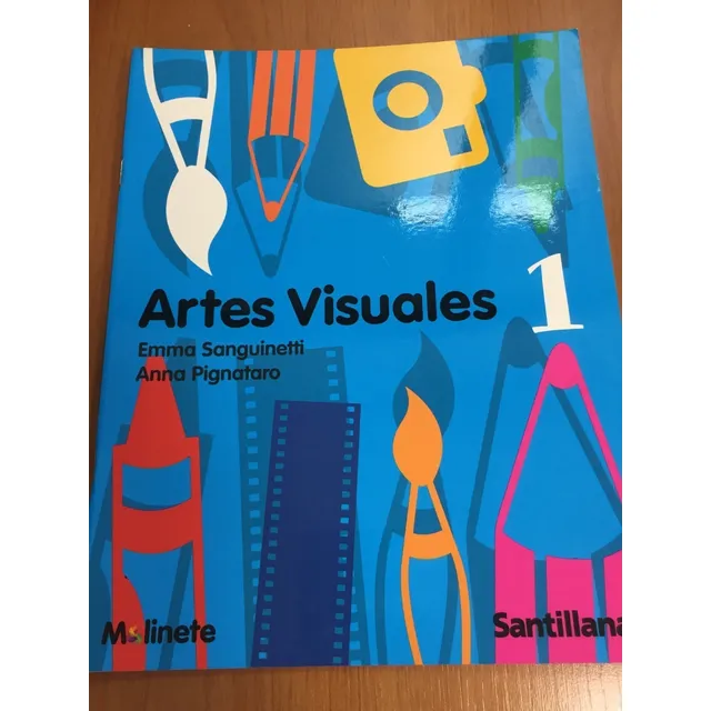 Libro Artes Visuales 1 - Santillana - Nuevo Sin Uso - Oferta