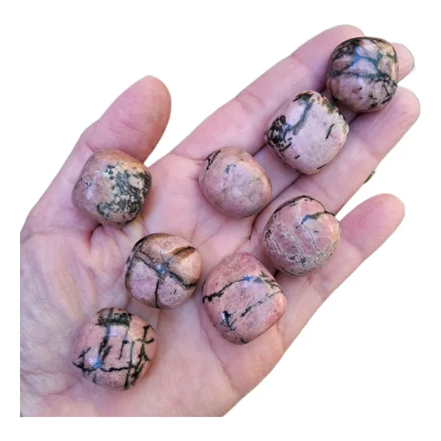 Rodonita Piedra Natural Piedra Del Amor Y Sanación Emocional