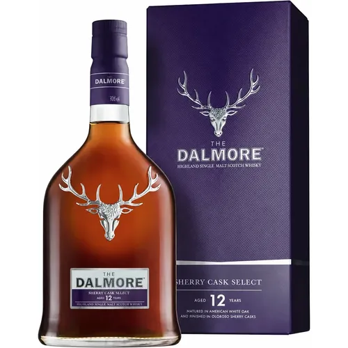 Whisky The Dalmore 12 Anos Sherry Cask 700ml 43% Single Malt