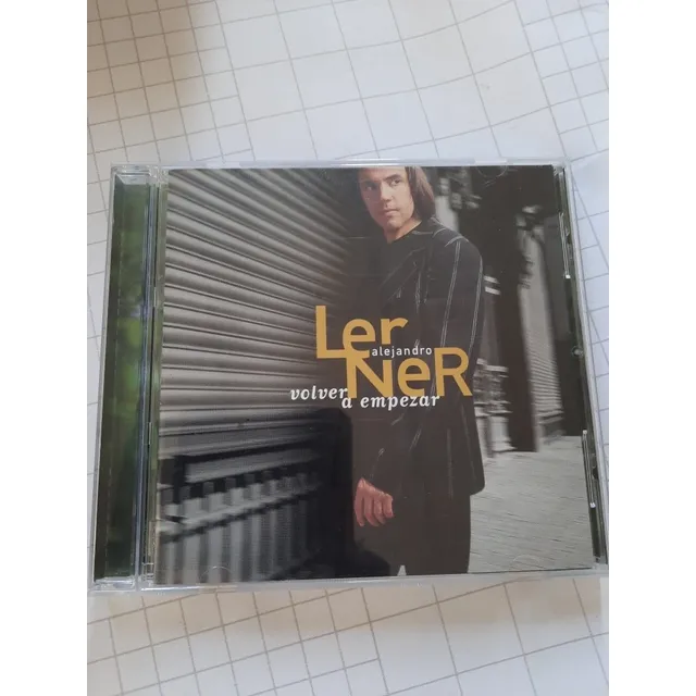 Alejandro Lerner - Volver A Empezar.  Cd - Primera Ed.
