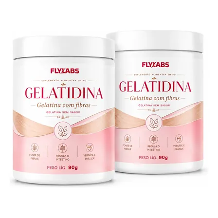 2 Gelatidina | Gelatina Natural Auxílio No Emagrecimento Laranja