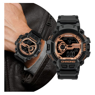 Relógio Masculino Digital De Pulso Com Pulseira De Silicone E Caixa De Polímero À Prova D' Água Pretro Esprotivo Surf Com Cronômetro, Alarme, Calendário E Iluminação Noturna Mormaii Action Mo1105b/8j Relógio Masculino Digital De Pulso Com Pulseira De Silicone E Caixa De Polímero À Prova D' Água Pretro Esprotivo Surf Com Cronômetro, Alarme, Calendário E Iluminação Noturna Mormaii Action Mo1105b/8j