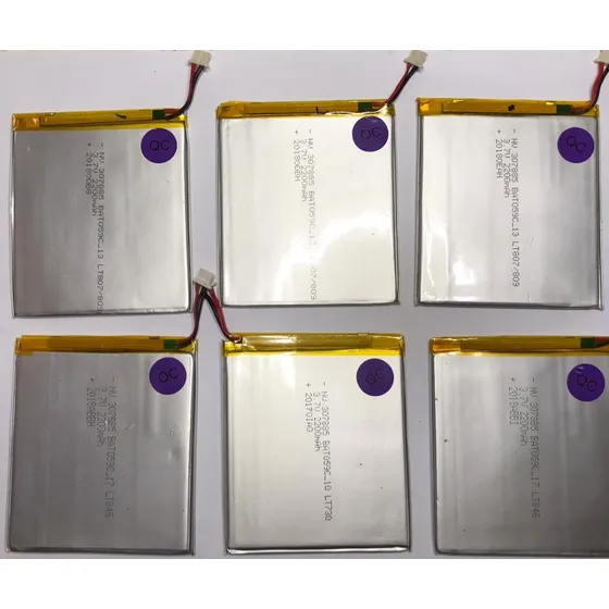 Seis Baterias Multilaser M7s Quad Core 4 Fios 2200 Mah