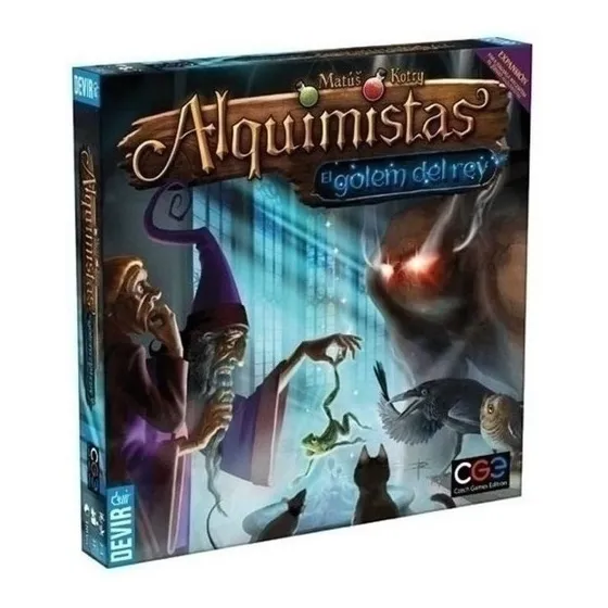 Juego De Mesa Alquimistas Expansión El Golem Del Rey Devir