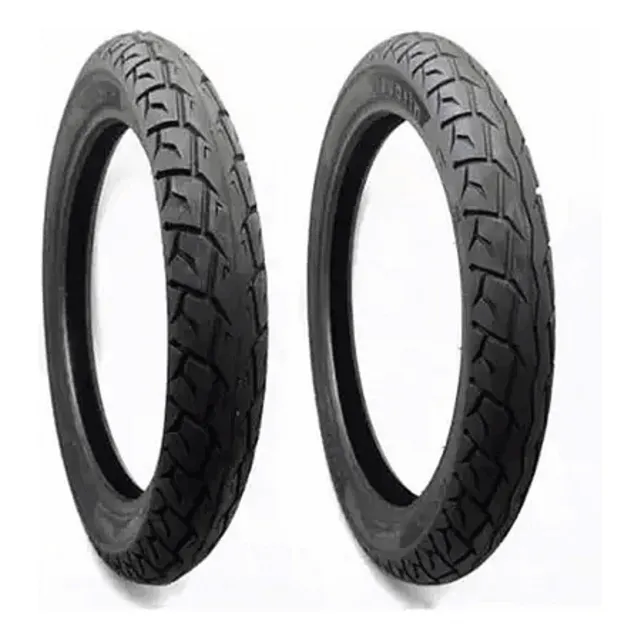Par Pneu Levorin Cg Titan 125/150/160 Sem Câmara.