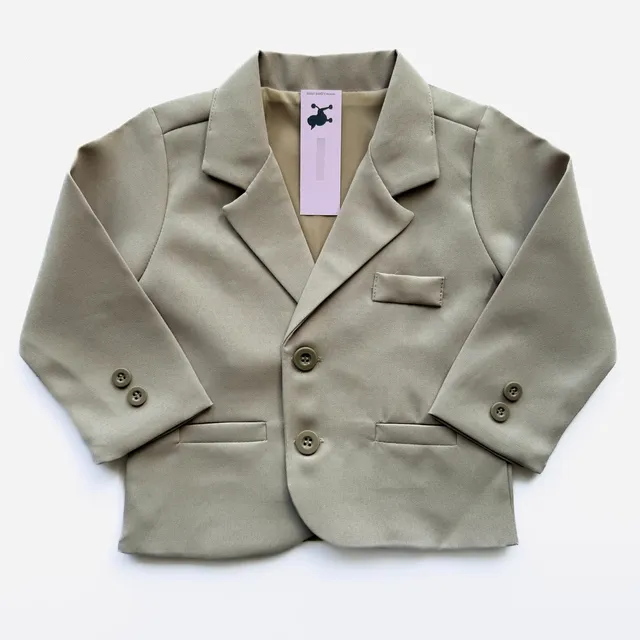 Blazer Saco Traje De Vestir Para Bebé Bautismo Fiesta
