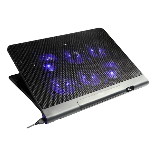 Bandeja Para Laptop Xtech Xta-160 Con Ventilación Usb Negra