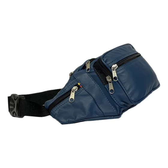 Canguro / Riñonera / Pechera En Cuero Genuino (unisex).