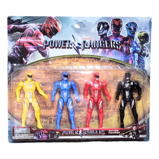 Muñecos Articulados Power Blister X4 Range Personajes
