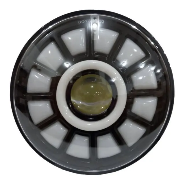 Faro Led Neblinero Redondo 7'' 40 W Auto Moto Camioneta Jeep