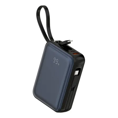 Batería Externa Power Bank 20.000mah 45w 4 Salidas Negro