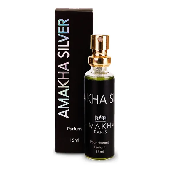 Perfume Masculino De Bolso Silver Oriental Amadeirado