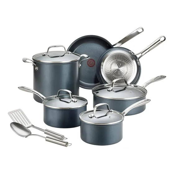 Juego De Utensilios De Cocina Antiadherentes T-fal Platin...