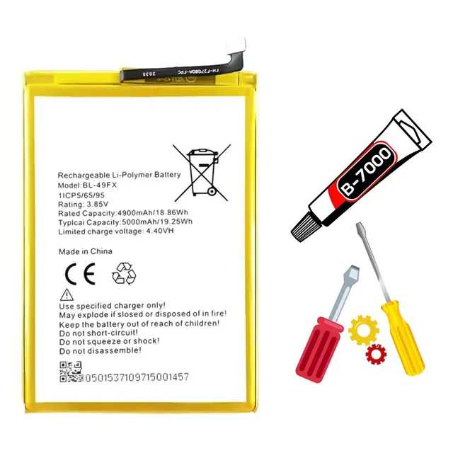 Baterla Para Infinix Note 7 Lite Cd6/cd7/kd8 Bl-49fx + Kit