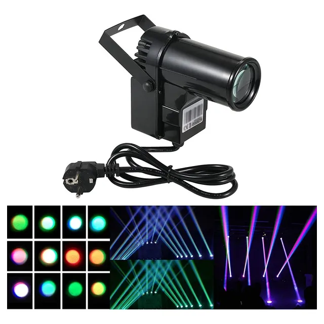 Foco Led Disco Rgb 10w Con Mando A Distancia