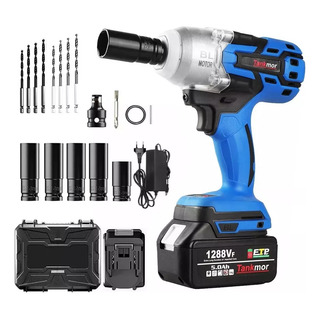 Juego De Llaves De Impacto De 21v Sin Escobillas 990n.m Kit Juego De Llaves De Impacto De 21v Sin Escobillas 990n.m Kit