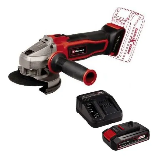 Galletera Esmeril Angular 18v Bat+ Cargador Einhell 4431166 Color Rojo Power X Change