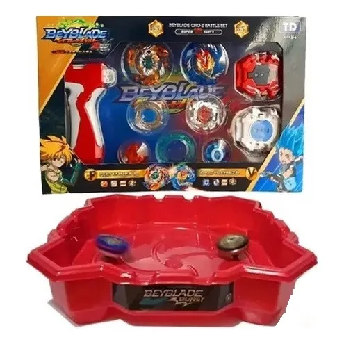 Combo Trompo X2 Bley Blade + Estadio Choz Fafnir Valkyrie