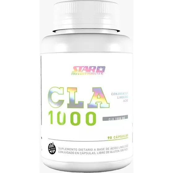 Cla 1000 Star Nutri 90 Soft Gel Importado Quemador De Grasa