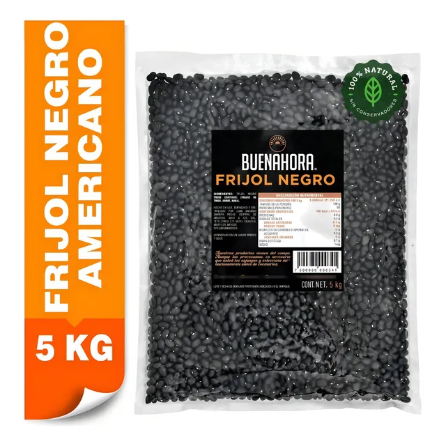 Frijol Negro Americano Calidad Premium Michigan 5kg